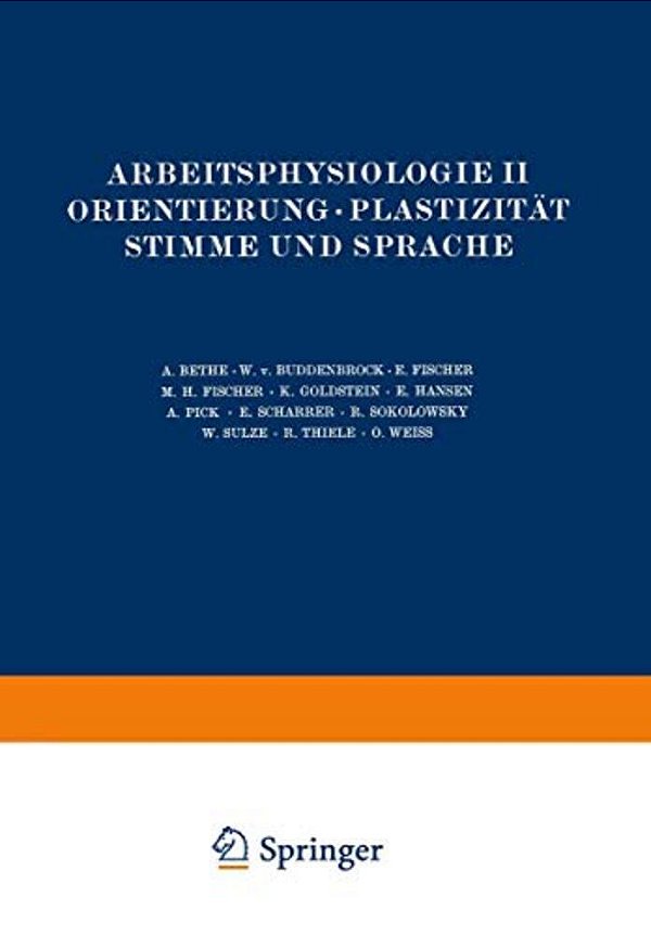 Arbeitsphysiologie II Orientierung - Plastizität Stimme Und Sprache-..