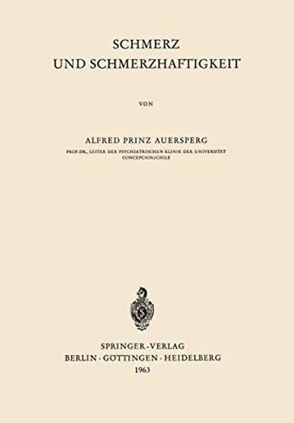 Schmerz Und Schmerzhaftigkeit-..