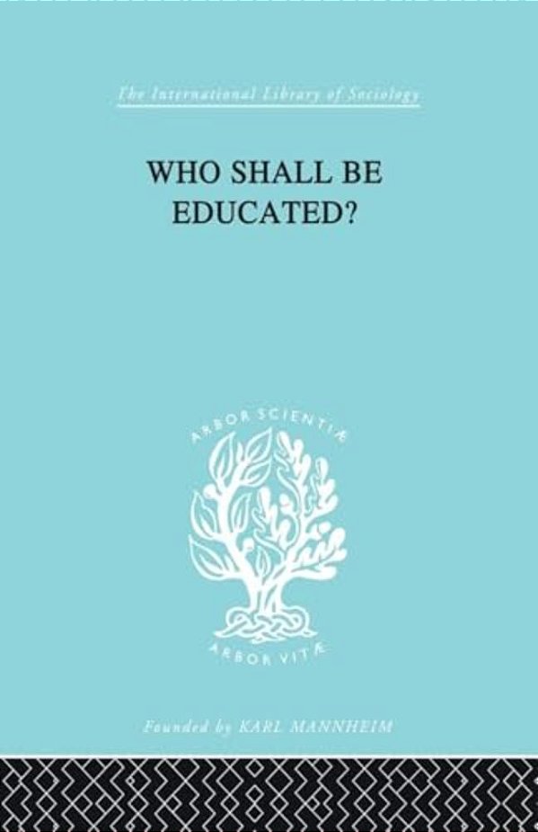 Who Shall Be Educated? Ils 241-..