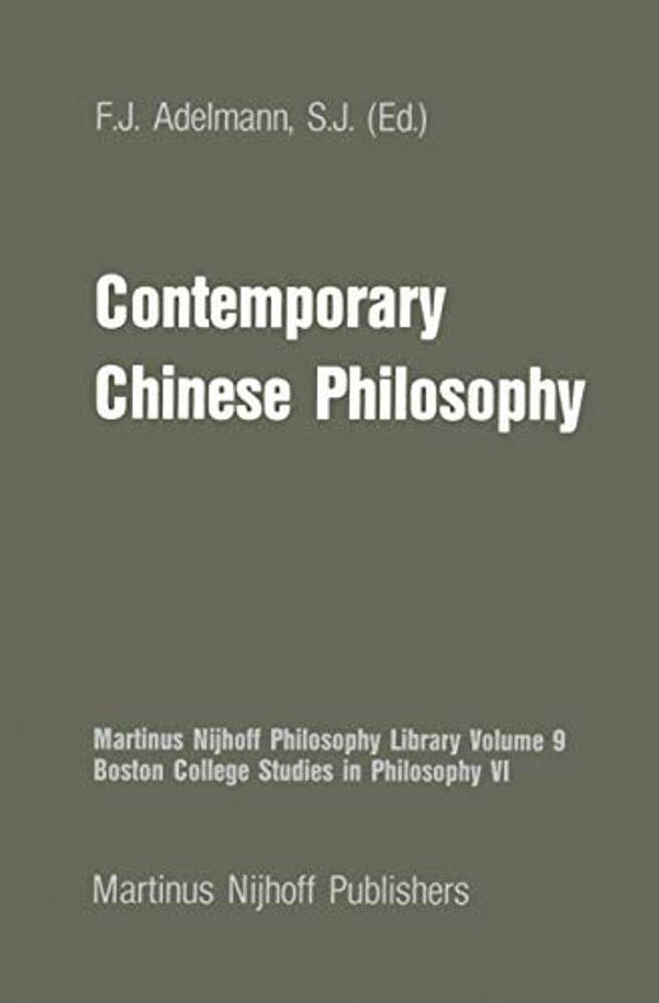 Contemporary Chinese Philosophy-..