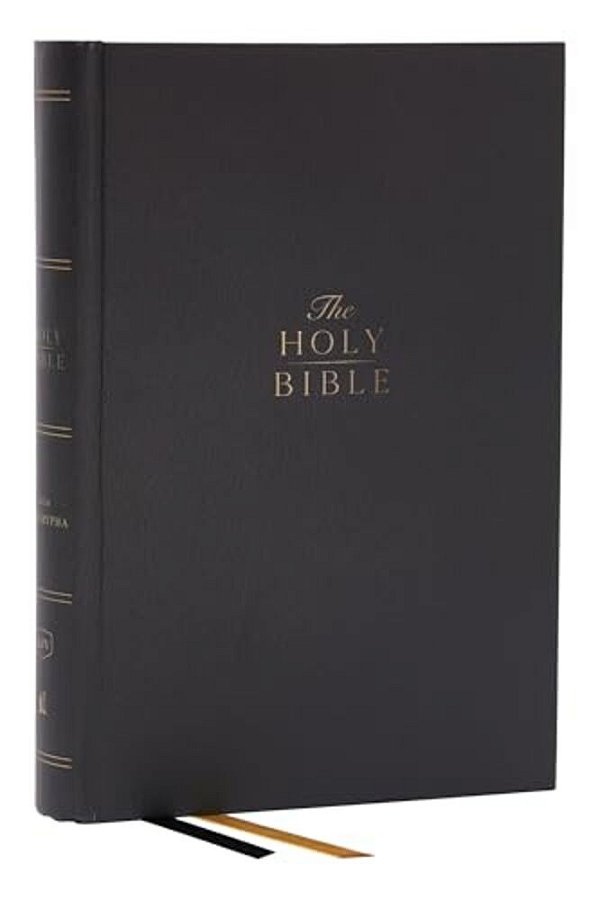 Kjv Holy Bible With Apocrypha And 73,000 Center-Column Cross References, Hardcover, Red Letter, Comfort Print: King James Version-..