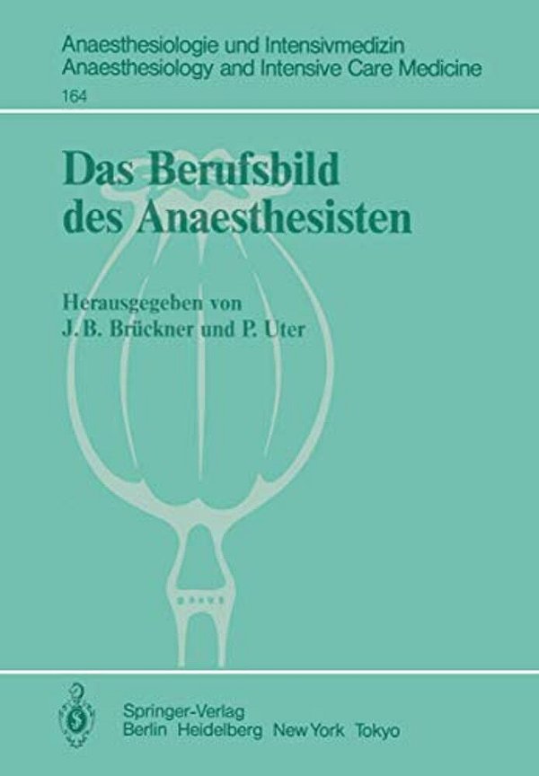 Das Berufsbild Des Anaesthesisten-..