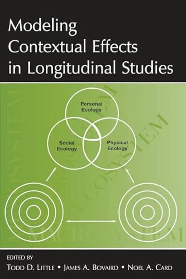 Modeling Contextual Effects In Longitudinal Studies-..