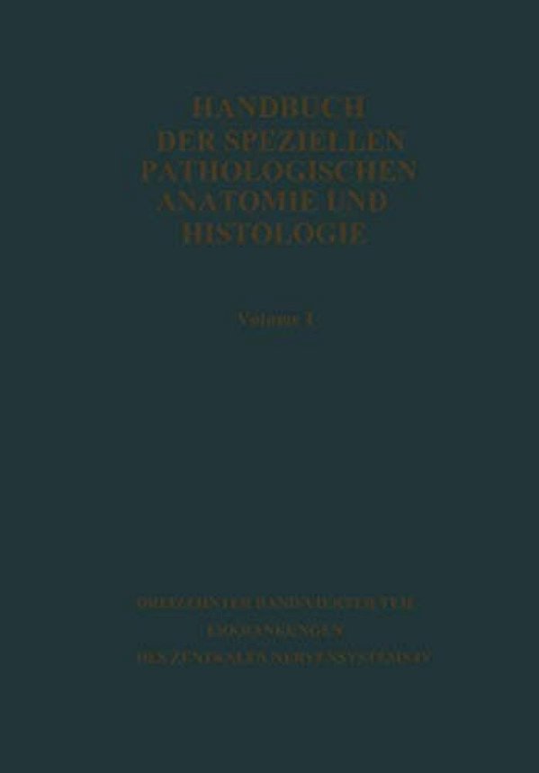 Handbuch Der Speziellen Pathologischen Anatomie Und Histologie-..