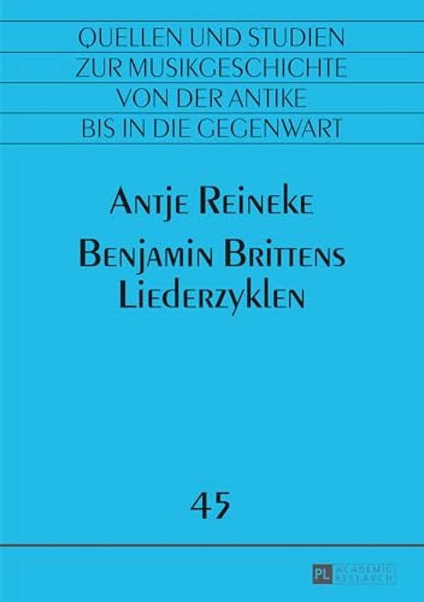Benjamin Brittens Liederzyklen-..