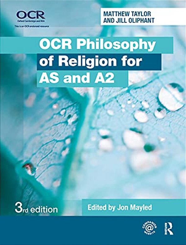 Ocr Philosophy Of Religion For As And A2-..