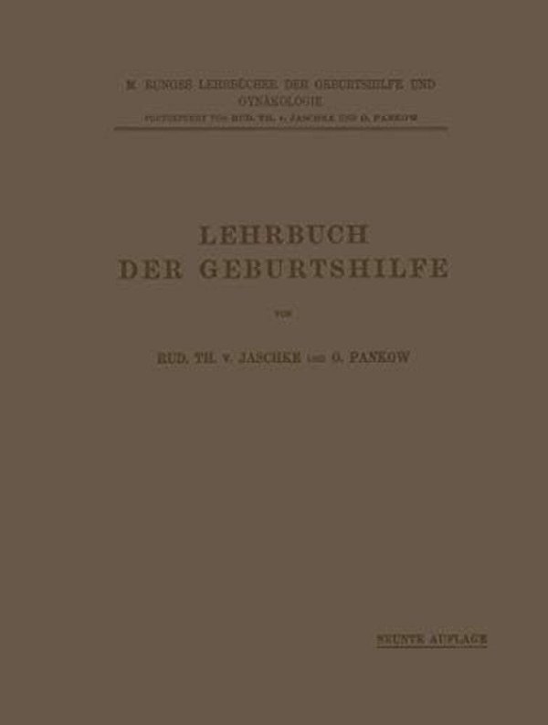 Lehrbuch Der Geburtshilfe-..