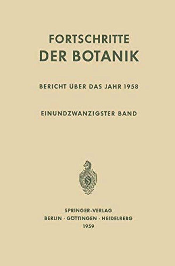 Bericht Über Das Jahr 1958-..