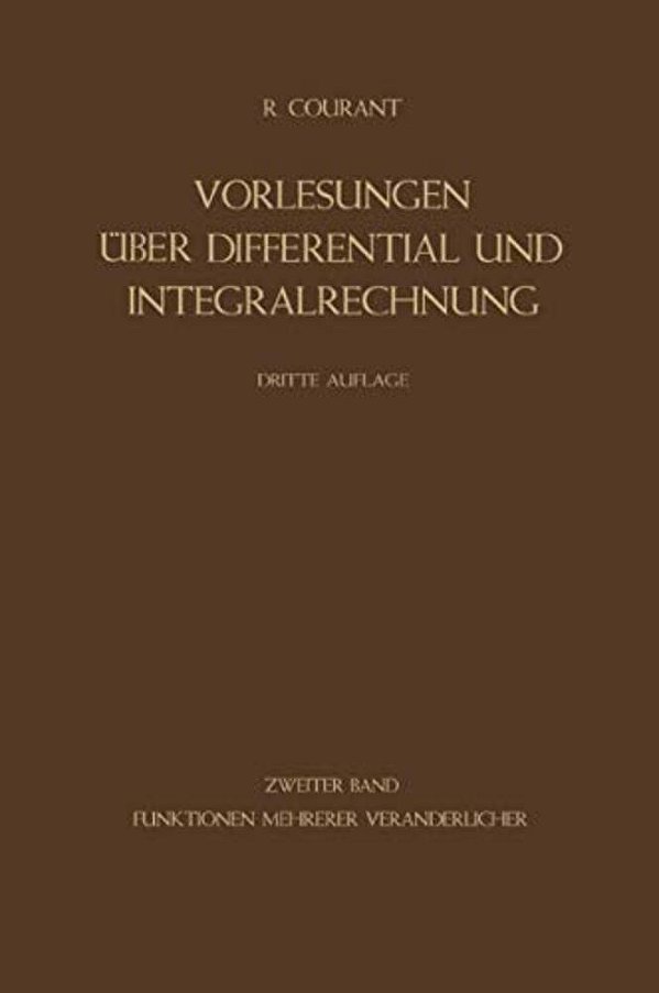 Funktionen Mehrerer Veränderlicher-..