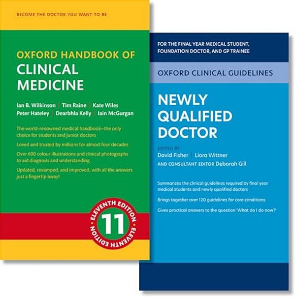 Oxford Clinical Guidelines: Newly Qualified Doctor And Oxford Handbook Of Clinical Medicine Pack-..