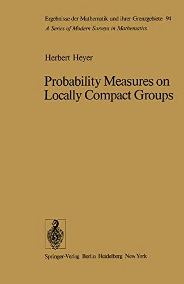Probability Measures On Locally Compact Groups-..