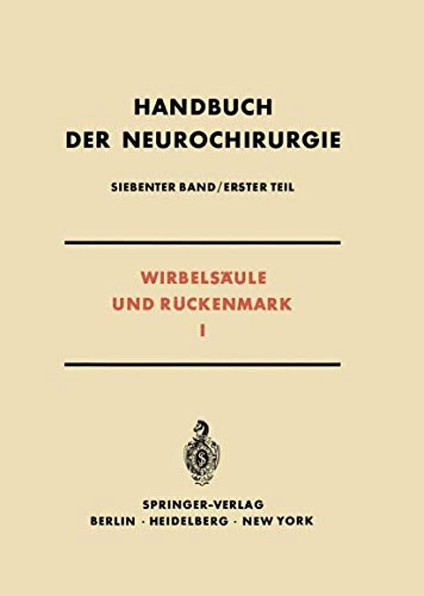 Wirbelsäule Und Rückenmark I-..