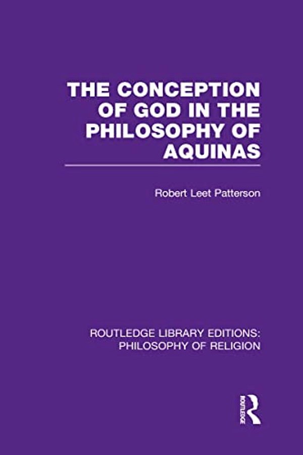 The Conception Of God In The Philosophy Of Aquinas-..
