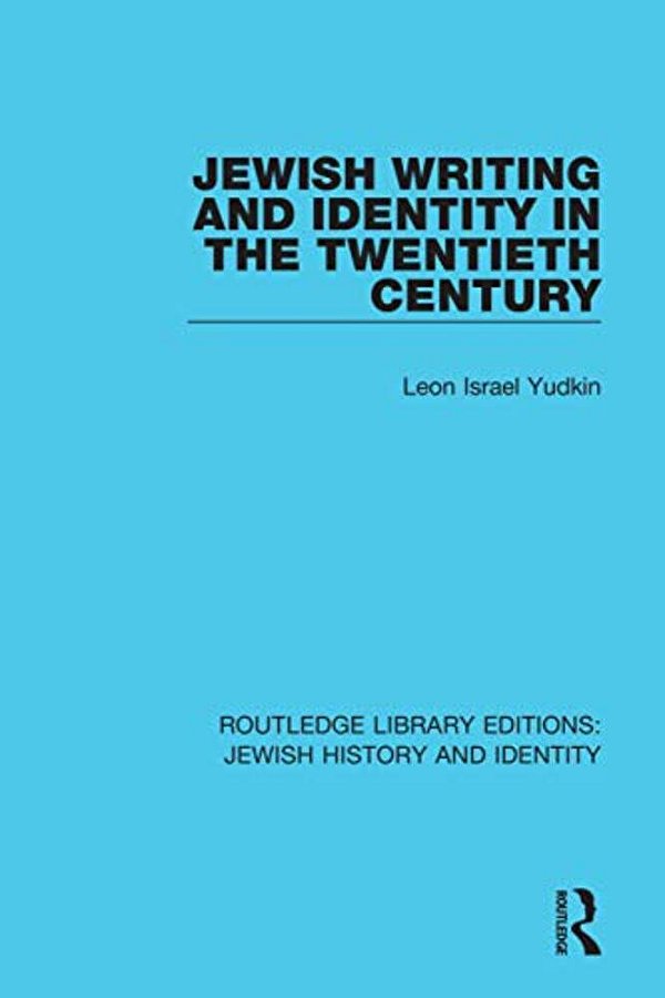 Jewish Writing And Identity In The Twentieth Century-..
