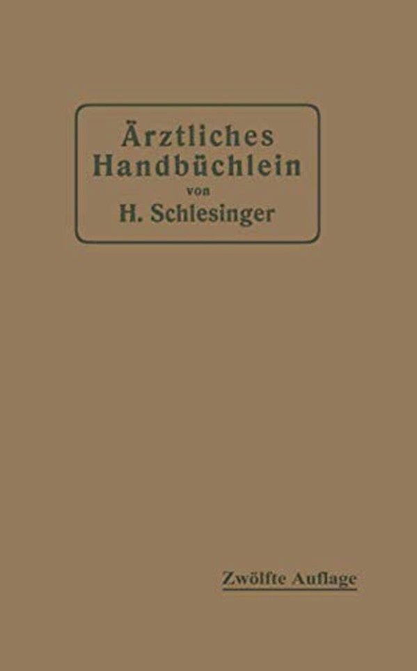 Ärztliches Handbüchlein Für Hygienisch-Diätetische, Hydrotherapeutische Mechanische Und Andere Verordnungen: Eine Ergänzung Zu Den Arzneivorschriften-..