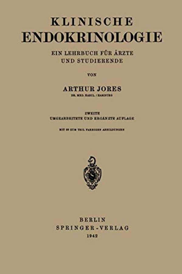 Klinische Endokrinologie: Ein Lehrbuch Für Ärzte Und Studierende-..