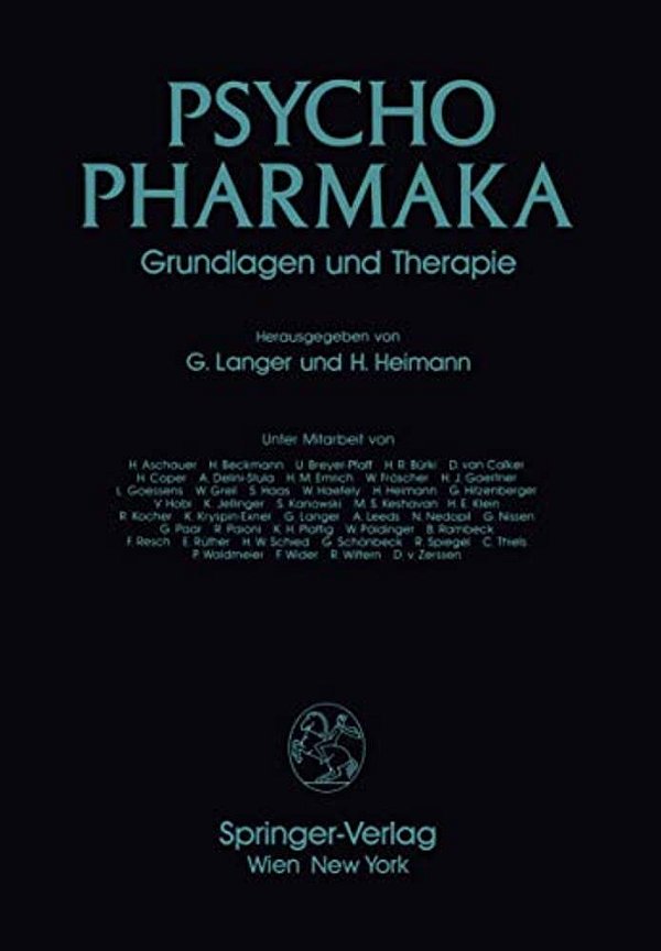 Psychopharmaka: Grundlagen Und Therapie-..