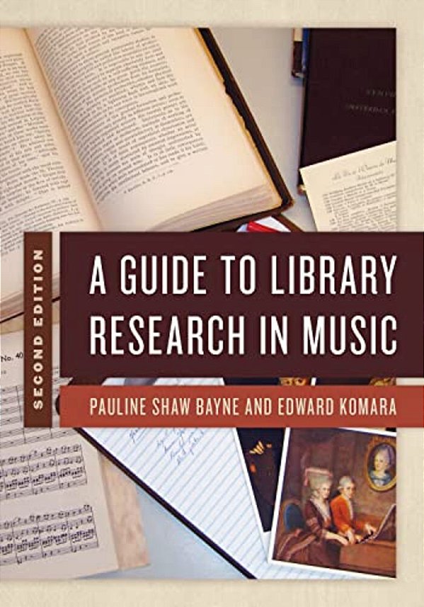 Guide To Library Research In Music-..