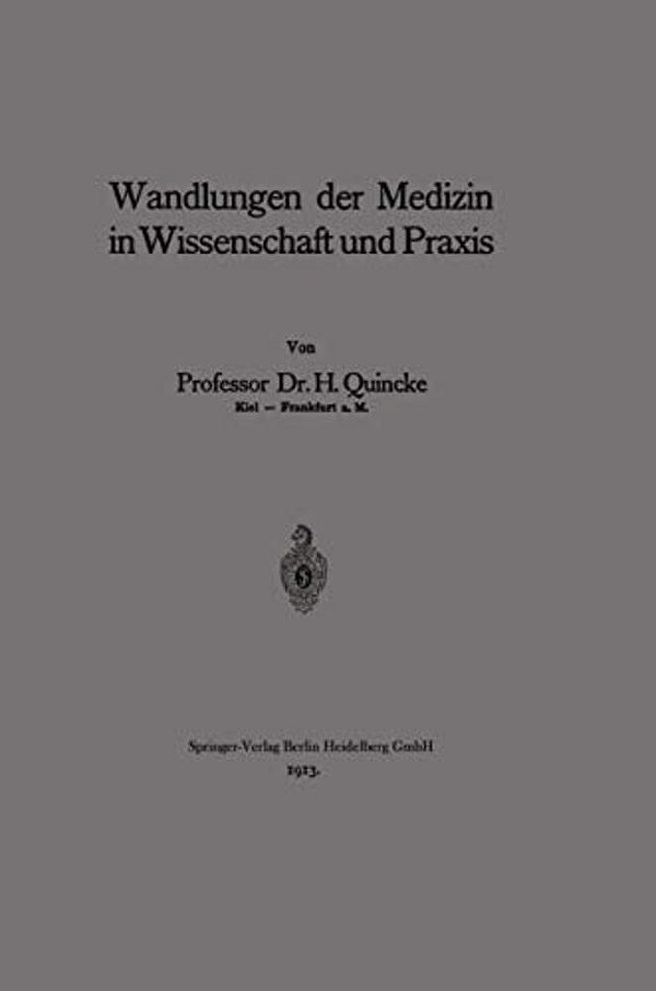 Wandlungen Der Medizin In Wissenschaft Und Praxis-..
