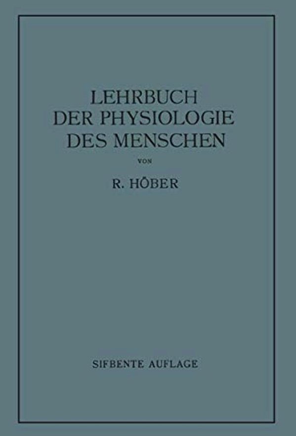 Lehrbuch Der Physiologie Des Menschen-..