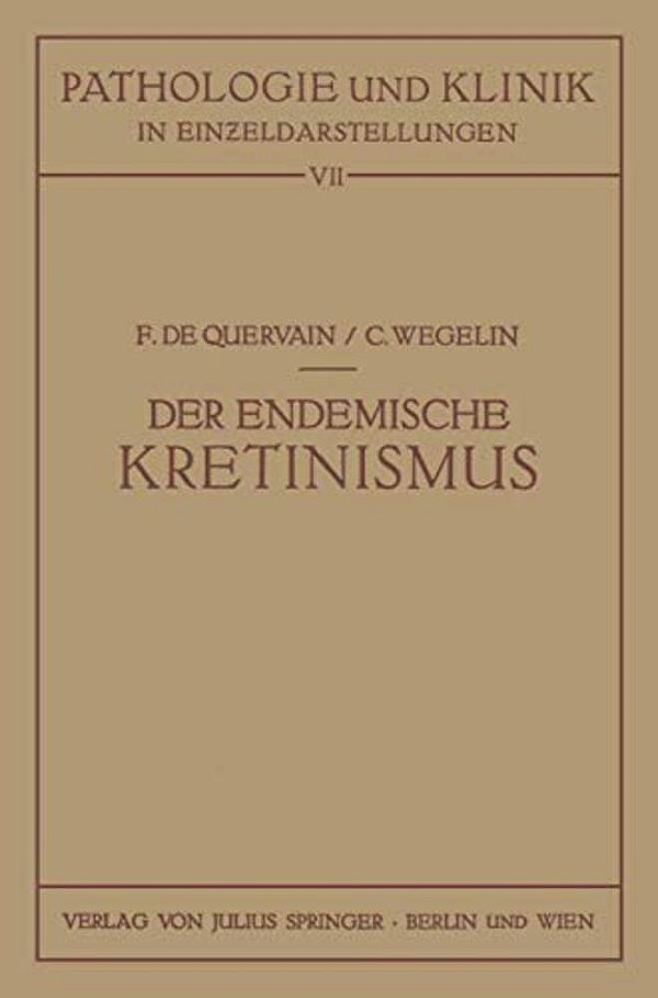 Der Endemische Kretinismus-..