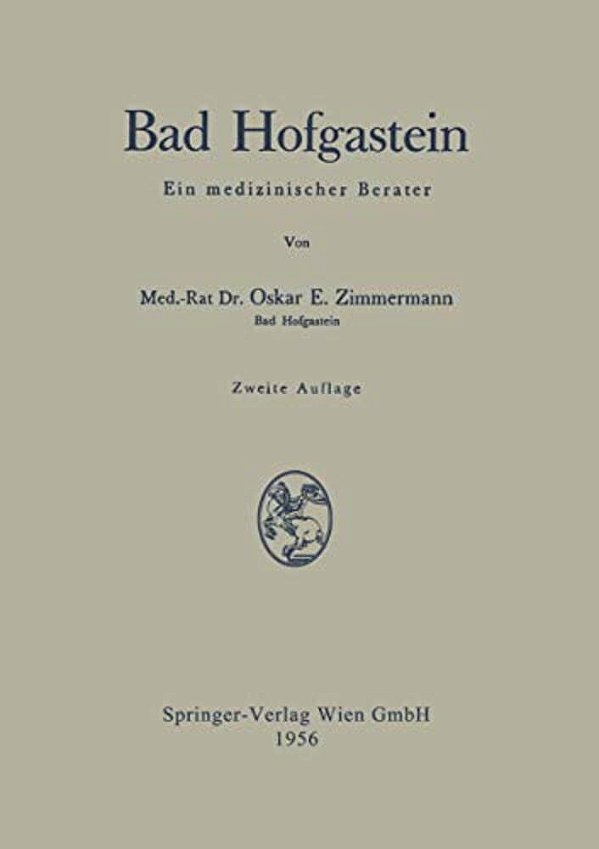 Bad Hofgastein: Ein Medizinischer Berater-..