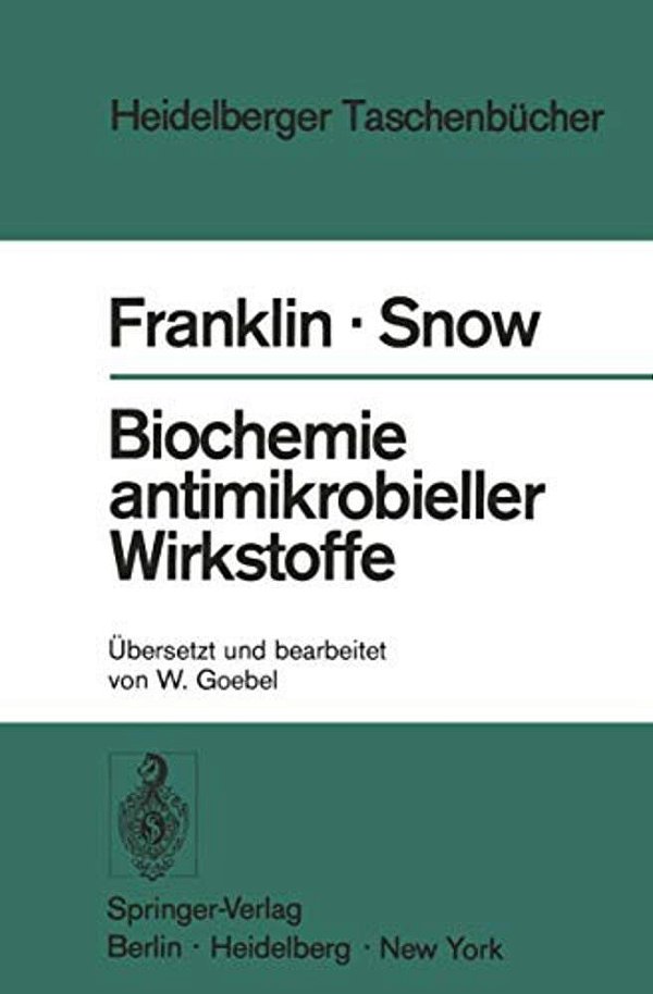 Biochemie Antimikrobieller Wirkstoffe-..