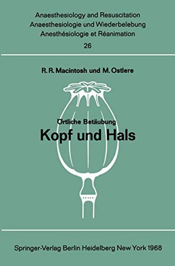 Örtliche Betäubung: Kopf Und Hals-..