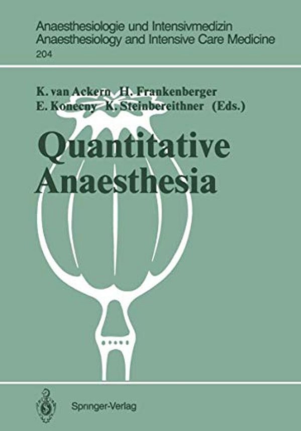 Quantitative Anaesthesia: Low Flow And Closed Circuit-..