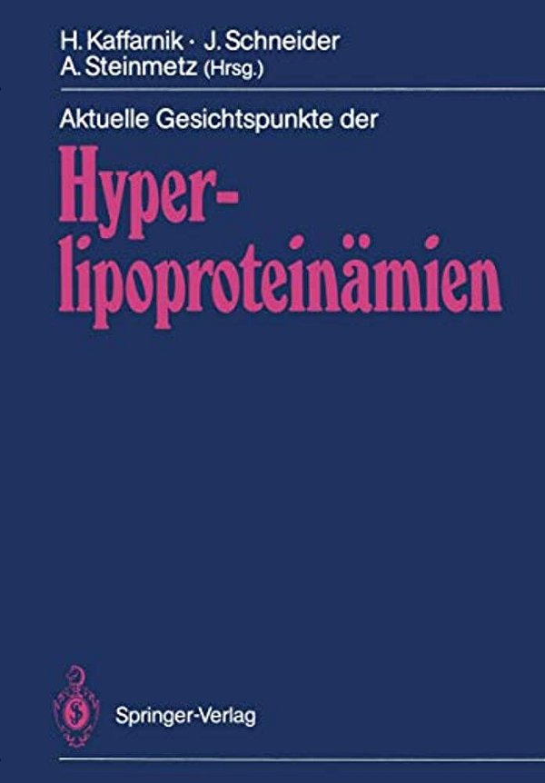 Aktuelle Gesichtspunkte Der Hyperlipoproteinämien-..