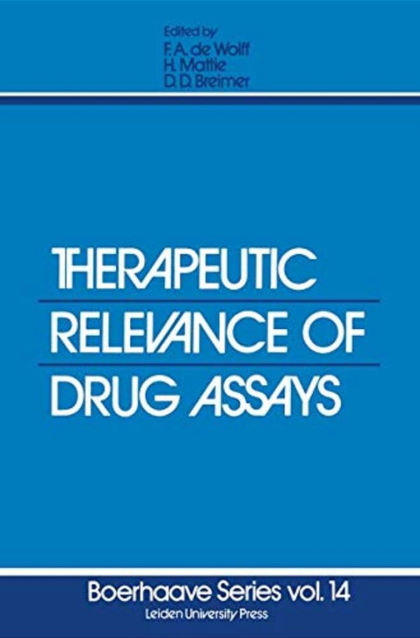 Therapeutic Relevance Of Drug Assays-..