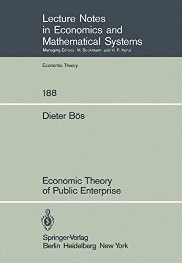 Economic Theory Of Public Enterprise-..
