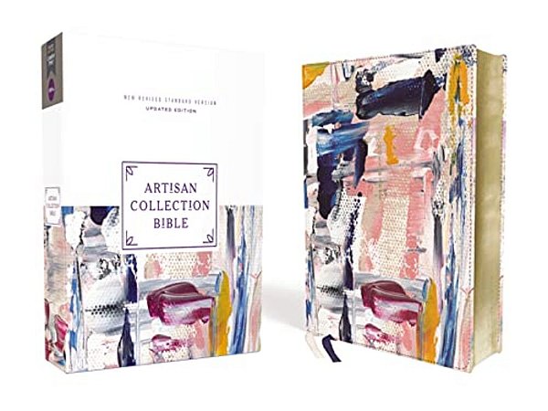 Nrsvue, Artisan Collection Bible, Leathersoft, Multi-Color/Blue, Comfort Print-..