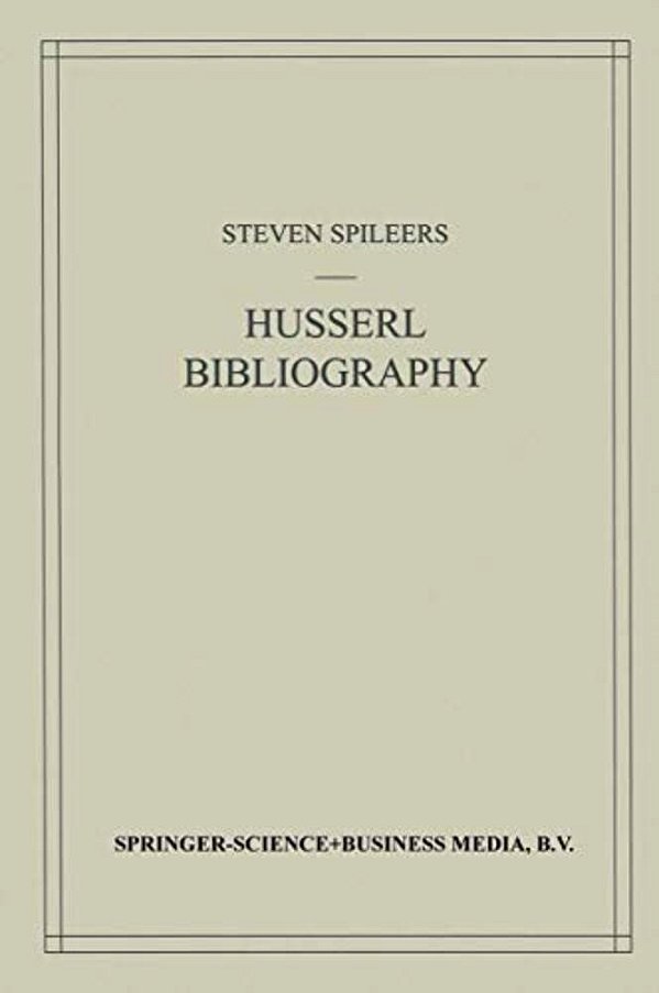 Edmund Husserl Bibliography-..