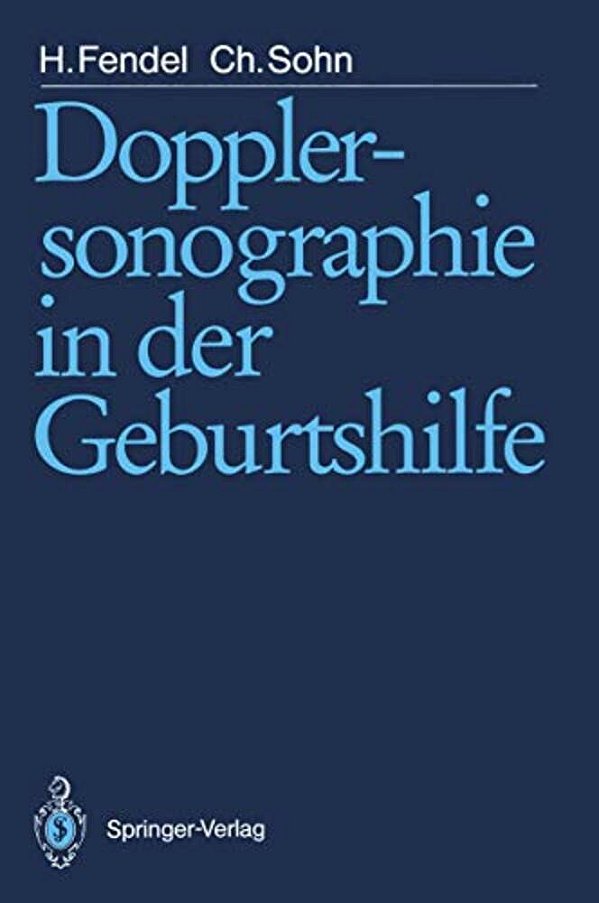 Dopplersonographie In Der Geburtshilfe-..