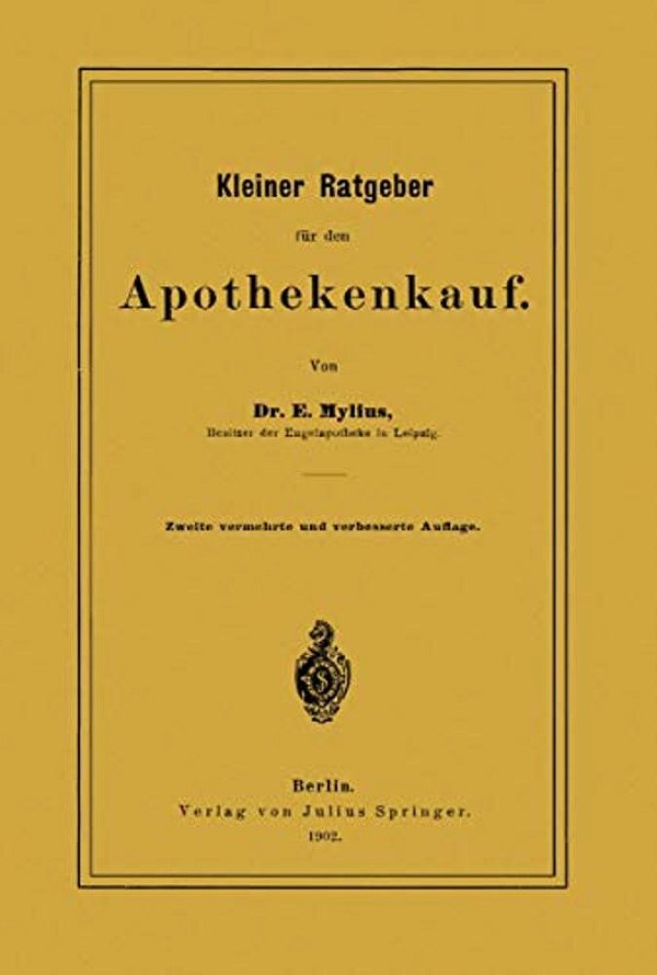 Kleiner Ratgeber Für Den Apothekenkauf-..