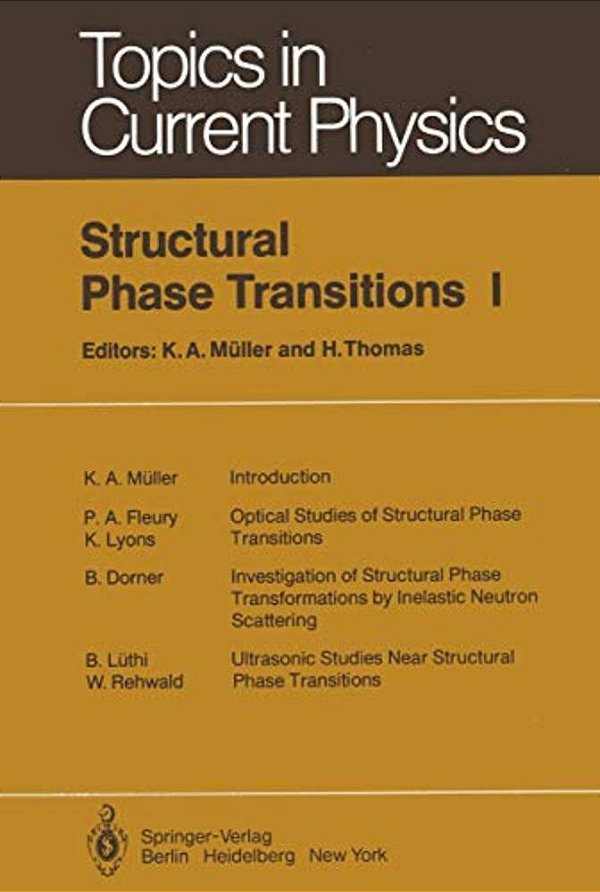 Structural Phase Transitions I-..