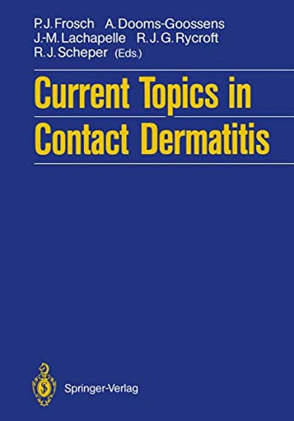 Current Topics In Contact Dermatitis-..
