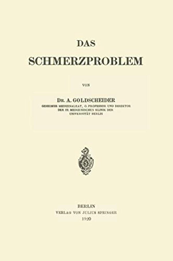 Das Schmerzproblem-..