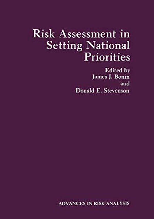 Risk Assessment In Setting National Priorities-..