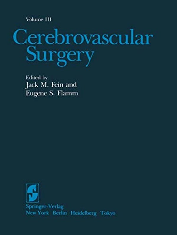Cerebrovascular Surgery: Volume III-..