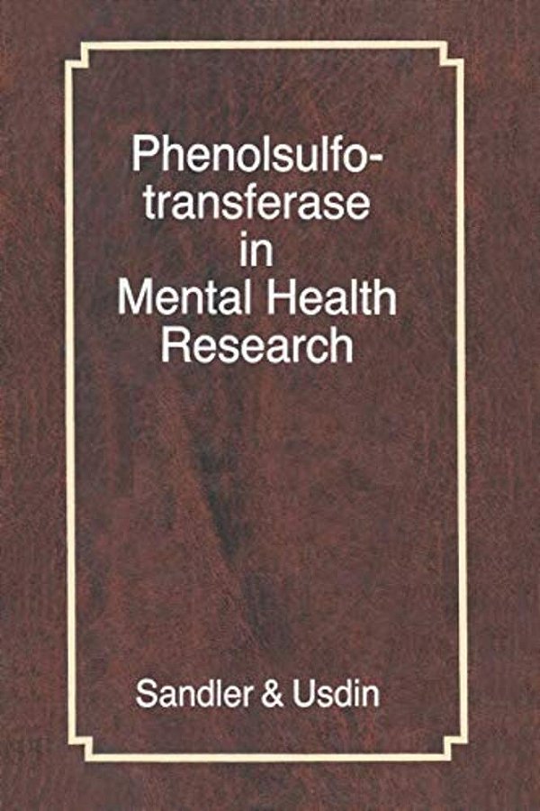 Phenolsulfotransferase In Mental Health Research-..
