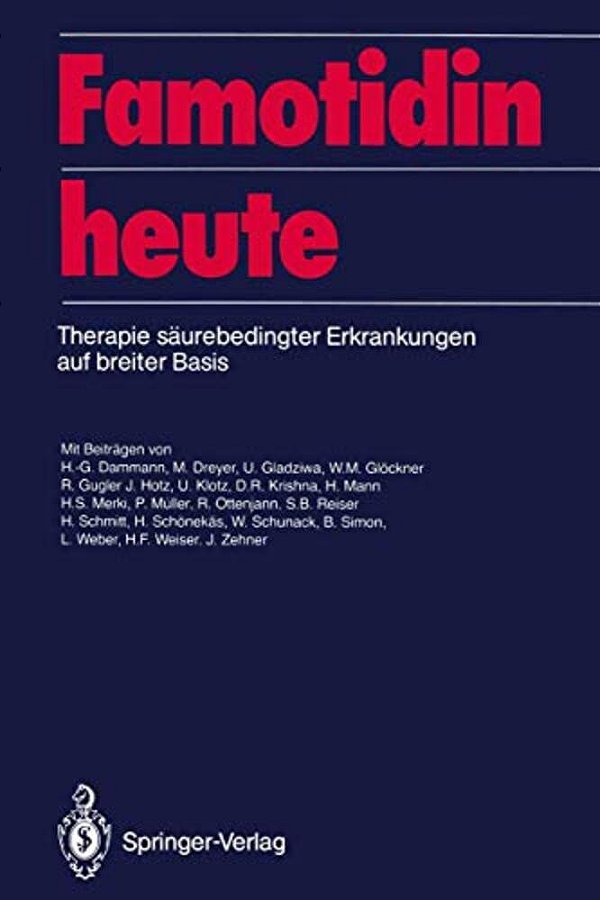 Famotidin Heute: Therapie Säurebedingter Erkrankungen Auf Breiter Basis-..