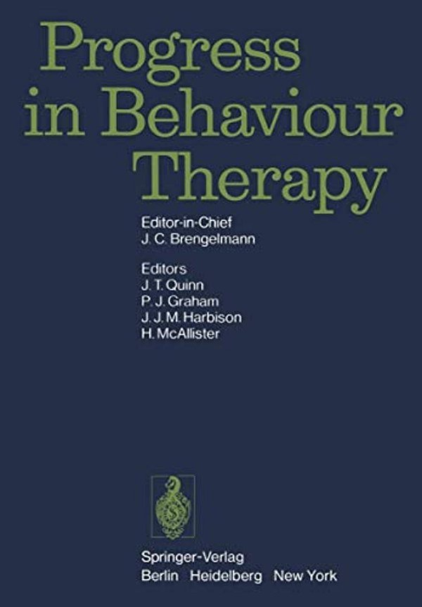 Progress In Behaviour Therapy-..