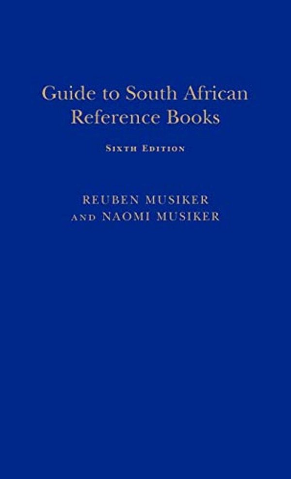 Guide To South African Reference B-..