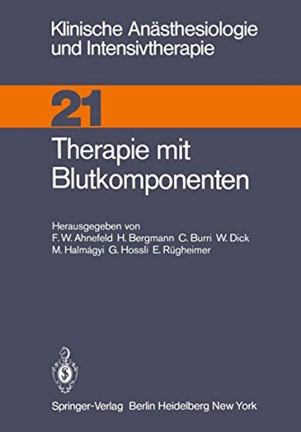 Therapie Mit Blutkomponenten-..