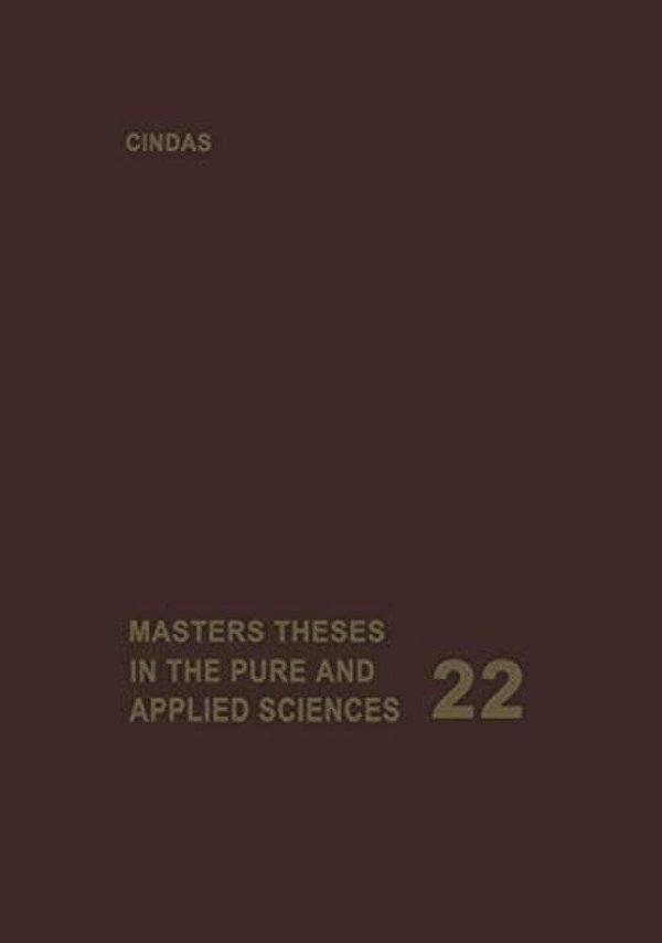 Masters Theses In The Pure And Applied Sciences: Accepted By Colleges And Universities Of The United States And Canada-..