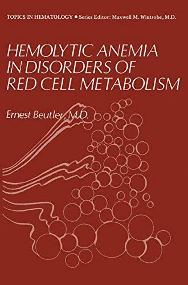 Hemolytic Anemia In Disorders Of Red Cell Metabolism-..