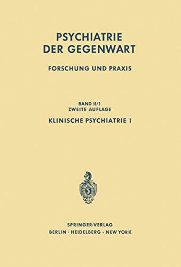 Klinische Psychiatrie I-..