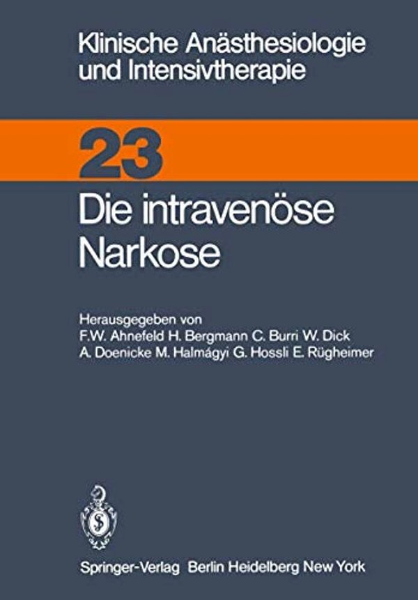 Die Intravenüse Narkose-..